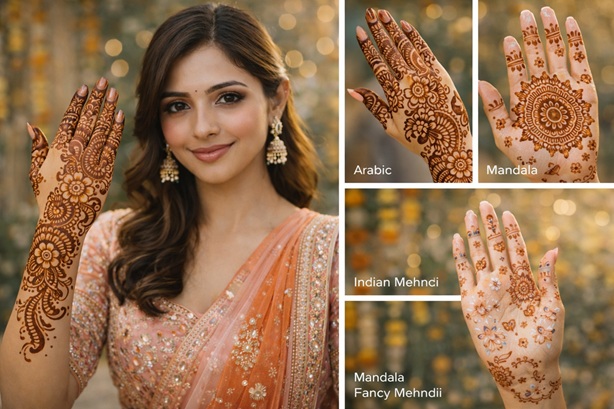 Stylish Arabic Mehndi Design